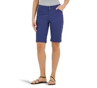 Lee Women's Legendary 9" Chino Bermuda Short, Medieval Deep Blue, 8