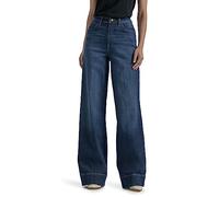 Lee Women's Legendary High Rise Trouser Jean, Inner Strength, 14 Long