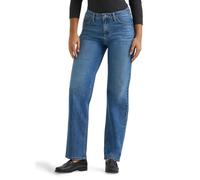 Lee Women's Legendary Relaxed Straight Jean, Manifested, 14 Long