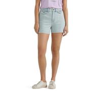 Lee Women's Legendary Seamed Denim Short, Bright Blue Day, 14