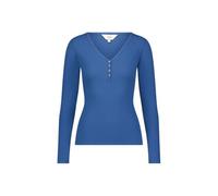 Lee Women's Ls Henley T-Shirt, Midcentury Blue, S