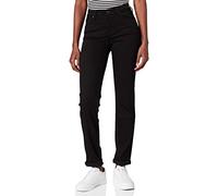 Lee Women's Marion Straight Jeans, Black Rinse, 31W x 31L