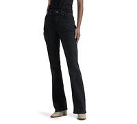 Lee Women's Petite Ultra Lux Comfort with Flex Motion Bootcut Jean, Midnight Bloom, 10 Short