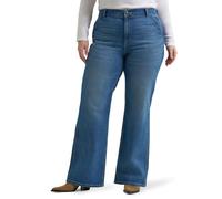 Lee Women's Plus Size Legendary A-line Jeans, Winter Rope, 24