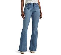 Lee Women's Plus Size Legendary Mid Rise Flare Jean, Elevated Retro, 22 Plus