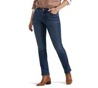 Lee Jeans Women's Plus-Size Motion Series Total Freedom Straight Leg Jean Royal Chakra 22