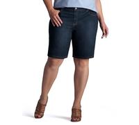 Lee Women's Plus Size Relaxed Fit Bermuda Short, Journey, 22