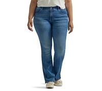 Lee Women's Plus Size Ultra Lux Comfort with Flex Motion Bootcut Jean, Indigo Facet, 22