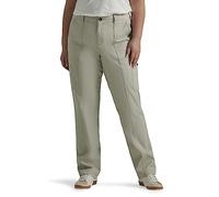 Lee Women's Plus Size Ultra Lux Comfort with Flex-to-go Utility Pant