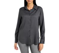 Lee Women's Pocketless Shirt, Dark Muted Gray, S