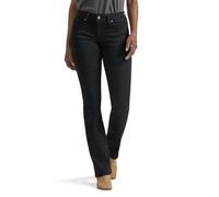 Lee Women's Regular Fit Bootcut Jean, Black, 4