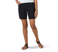 Lee Women's Legendary 7" Chino Walkshort Shorts, Black, 14 M