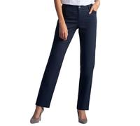 Lee Women's Relaxed Fit All Day Straight Leg Pant, Imperial Blue, 14 Long