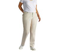 Lee Women's Relaxed Fit All Day Straight Leg Pant, Parchment, 18 Long