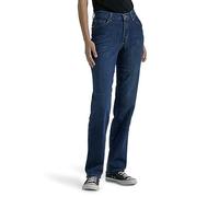 Lee Women's Relaxed Fit Straight Leg Jean, Authentic Nordic, 8 US