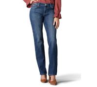 Lee Women's Relaxed Fit Straight Leg Jean, Jaded, 16 Short
