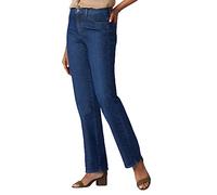 Lee Women's Relaxed Fit Straight Leg Jean, Meridian, 22 Long
