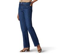 Lee Women's Relaxed Fit Straight Leg Jean, Meridian, 22 Short