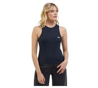 Lee Women's Ribbed Tank T-Shirt, Black, S