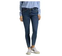 Lee Women's Scarlett High Zip Jeans, Mid Ely, 32W / 31L