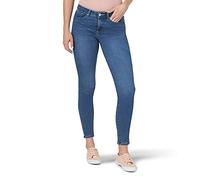 Lee Women's Sculpting Slim Fit Skinny Leg Jean, Luna, 10 Long