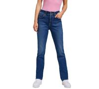 Lee Women's Ulc Straight Jeans, Cobalt Sheen, 28W x 31L