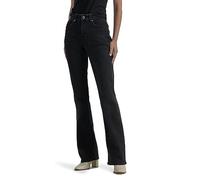 Lee Women's Ultra Lux Comfort with Flex Motion Bootcut Jean, Midnight Bloom, 16 Long