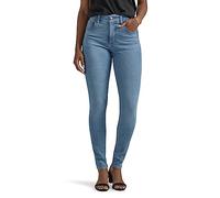 Lee Women's Ultra Lux Comfort with Flex Motion High Rise Skinny Jean, Sugar Cloud, 6 US