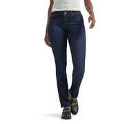 Lee Women's Ultra Lux Comfort with Flex Motion Straight Leg Jean, Niagara, 14 Long