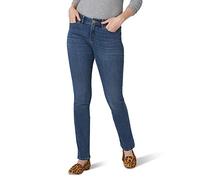 Lee Women's Ultra Lux Comfort with Flex Motion Straight Leg Jean, Seattle, 14 Short