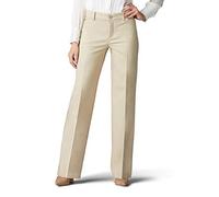 Lee Women's Ultra Lux Comfort with Flex Motion Trouser Pant, Bungalow Khaki, 8 US