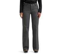 Lee Women's Ultra Lux Comfort with Flex Motion Trouser Pant, Static Gray, 18 Long