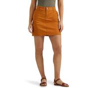 Lee Women's Ultra Lux Comfort with Flex-to-go Cargo Skort, Caramel, 4