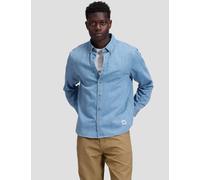 Lee Workwear Button Down Relaxed Fit Denim Shirt Blue Denim