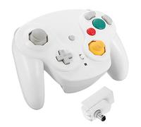 LEEBA 2.4G Wireless Controller Game Gamepad + Receiver For Nintendo Gamecube NGC Wii