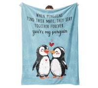 Leebbsin Gifts for Her Him- Soft Romantic Blanket- Christmas/Anniversary/Birthday Gifts, Girlfriend/Boyfriend Gifts, Presents Gifts for Wife Husband Men Women, Adorable Practical Love Blanket, 60”×50”