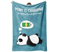 Leebbsin Mum Gifts for Christmas, Mum Birthday Gifts- Soft Cute Blanket- Fun Gift for Mother from Daughter/Son, Christmas Birthday Presents for Mother Mummy Stepmum, 60"x50"