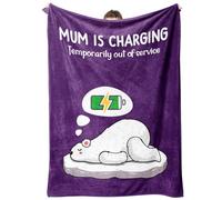 Leebbsin Unique Gifts for Mum, Christmas Birthday Gifts for Mum- Soft Cute Blanket- Birthday Presents for Mother Mummy Stepmum, 60"x50"