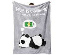 Leebbsin Unique Gifts for Mum Christmas, Mum Birthday Gifts- Soft Cute Blanket- Christmas Birthday Presents for Mother Mummy Stepmum, 60"x50"