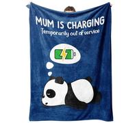 Leebbsin Unique Gifts for Mum/New Mums, Mum Birthday Gifts- Soft Cute Blanket- Christmas Birthday Presents for Mums Mother Mummy Stepmum, 60"x50"
