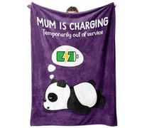 Leebbsin Unique Gifts for Mum/New Mums, Mum Birthday Gifts- Soft Cute Blanket- Christmas Birthday Presents for Mums Mother Mummy Stepmum, 60"x50"