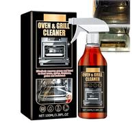 LEECLOUD 100ml Oven and Grill Cleaner Spray | Powerful All-Purpose Degreaser for Ovens, Barbecues, Grills, Racks & Trays | Effective Multi-Surface Stain Remover