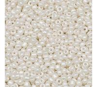 LEECOON 3mm Pearl Color Seed Beads,100grams About 8800pcs Size 8/0 Small Seed Beads for Making Necklace Bracelet Earring