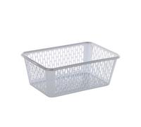 Leecroft 30Cm Handy Basket Silver 30 X 20 X 10Cm One Colour (One Size)