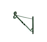 Leecroft Hanging Basket Brackets Green 10" Leecroft Multicolor