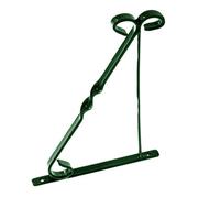 Leecroft Hanging Basket Brackets Green 10'' One Colour (One Size)