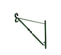 Leecroft Hanging Basket Brackets Green 15" Leecroft Multicolor