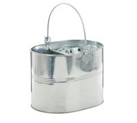 Leecroft Heavy Duty Galvanised Mop Bucket - One Colour - One Size - One Colour