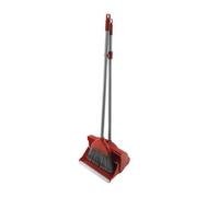 Leecroft Self Closing Dustpan & Brush Red One Colour (One Size)