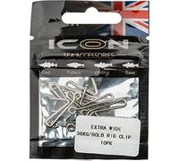 Leeda Icon Link and Rig Clips: Extra Wide Rig Clip